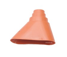 Mastmanschette Rot Gummitülle Mastabdichtung Gummimanschette Sat Manschette