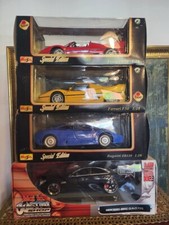 2 Ferrari F 50 Bugatti EB 110 und Mercedes CLS  Maisto 1:18 Special Edition OVP