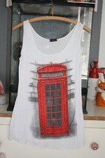 Coole Tunika, Top, Longtop, Shirt v. Jela London - Telefonzelle - Gr. S/M