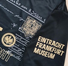 Trikot Eintracht Frankfurt, Saison 2024, Schwarz, XXL, Gebraucht, Ungetragen