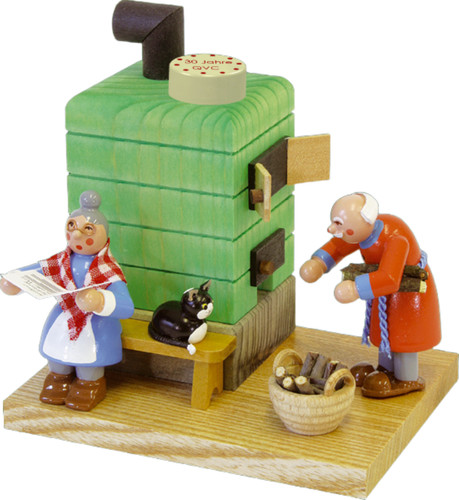 Räuchermännchen oma und opa - oma,