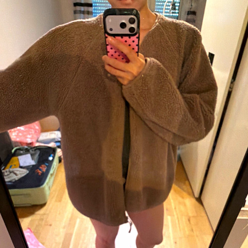Uniqlo damen teddyfleece jacke - damen,