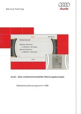 Audi Selbststudienprogramm 438 Audi-Das weiterentwickelte Wartungskonzept