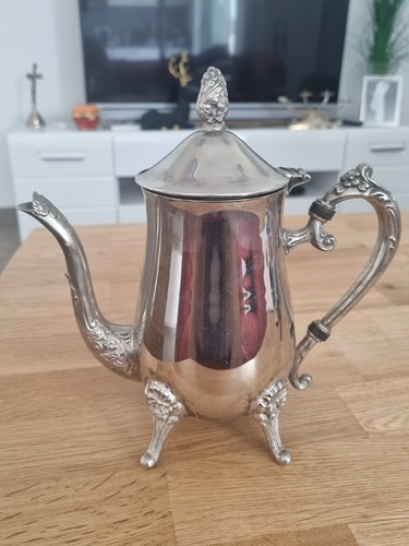 Elegante vintage kanne - kanne, auf