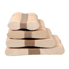 50 / 100 Stück Naturholz Eis