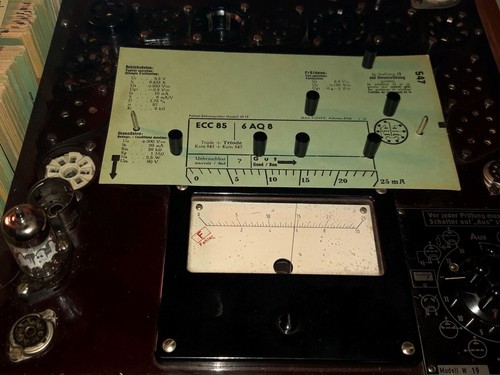Rh505 valvo ecc85 getestet - ecc85,