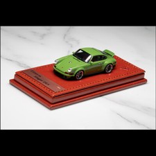 Make Up Titan 64 Porsche Singer DLS 2018 1:64 Diecast Car Model Green TM004B