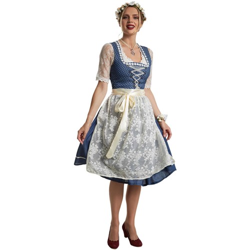 Damen midi dirndl - damen,