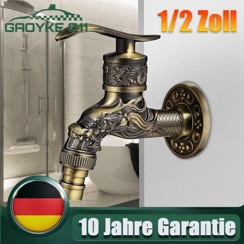 Wasserhahn garten antik - wasserhahn,