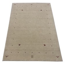 Gabbeh Beige Teppich 100%