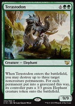 Magic mtg terastodon c15 204 - magic/mtg,