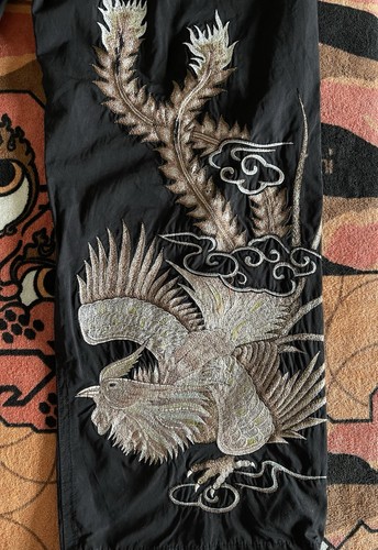 Maharishi schwarz bestickt