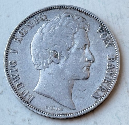 Gulden 1844 bayern ludwig i - ludwig,
