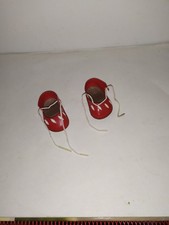 Alte Lack-Schuhe-Puppe Gr. ca