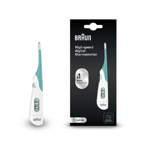 Digitalthermometer braun high - digitalthermometer,