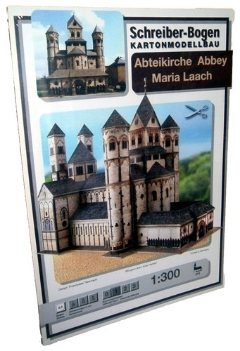 Kartonmodellbau abteikirche - +,
