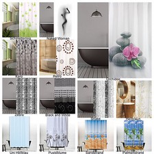 DUSCHVORHANG INKL. RINGE 120 /