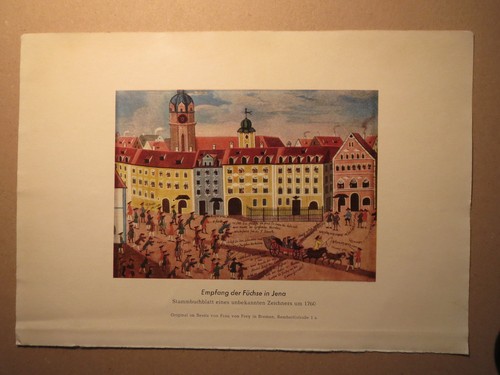 Empfang der füchse jena - empfang, in