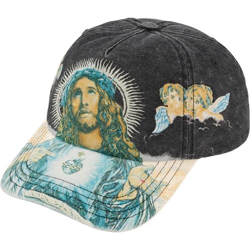 Supreme jesus panel black - jesus, 5-panel