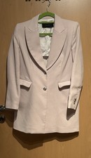 Hell rosa Zara Damen Blazer/ kurz Mantel Gr L