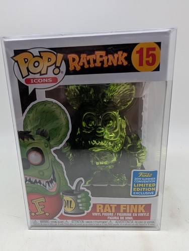 Rat fink green chrome - fink,