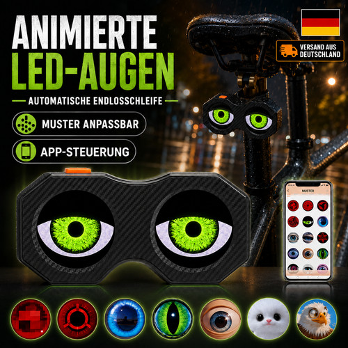 Led dämonenauge rgb - 2-in-1,
