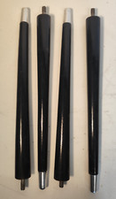 4 Orig. 50er 60er Möbelfüße Kommode Sideboard Fernseher Nirentisch Tischbein