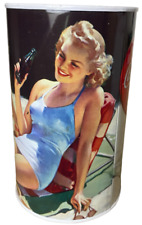 Coca Cola Spardose 12cm Blechdose 2010 Vintage Retro Design Blech Sammelartikel
