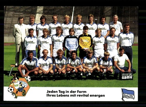 Mannschaftskarte hertha bsc - mannschaftskarte,
