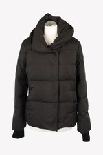 Spoom Damen Jacke Gr. 36 (UK 10) Schwarz Jacke Daunenjacke