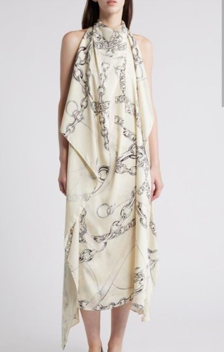 Asymmetrische midi kleid von - asymmetrische,