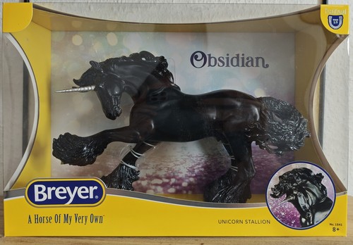 Breyer obsidian modellpferd - obsidian,