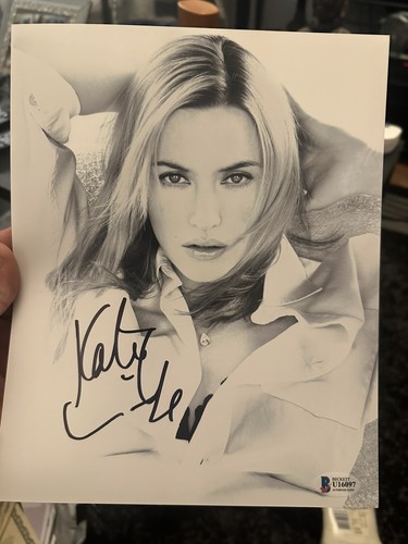 Kate winslet signed 10x8 - winslet,