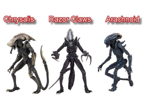 Alien predator actionfigur - vs,