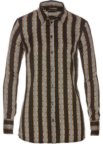 Satinbluse 38 schwarz - gr.,