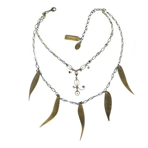 Konplott halskette collier - halskette,
