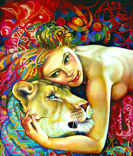 Xxl perlenstickbild - xxl,