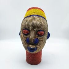 Terrakotta Kopf Perlenkopf Kamerun Afrika Africa Afrique figure ART KUNST