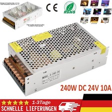 240W DC 24V10A LED Netzteil Trafo Schaltnetzteil Adapter Power Supply LED Strips