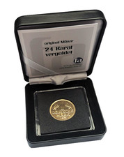 1 DM 24 Karat vergoldet mit