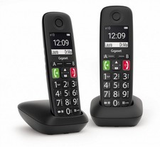 Gigaset E290 Duo - 2 Schnurlose Senioren-Telefone ohne AB, große Tasten B-Ware