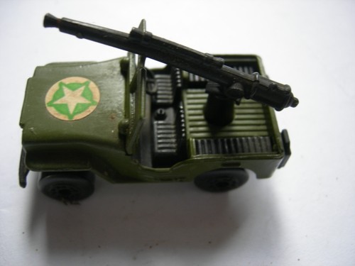 Matchbox jeep army oliv - matchbox,
