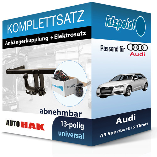 Für audi sportback - a3, 04-