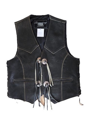 Weste biker country braun - biker,