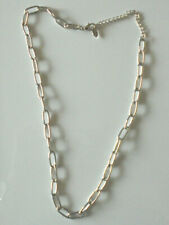 Tillberg Kette Schmuck Halskette silberfarbend ungeprüft Länge 54 cm Nr. 2050