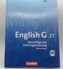 English G 21 Ausgabe A Band 3: 7. Schuljahr  Vorschläge zur Leistungsmessung