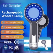 Woods Lampe für Hautanalysegerät mit Lupe Gesichtsvergrößerung Beauty Kit