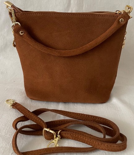 Tasche ital wildleder neu - tasche,