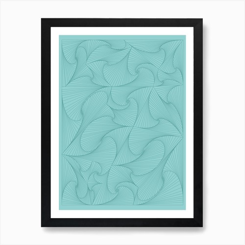 Mind bender kunstdruck gerahmt - mind,