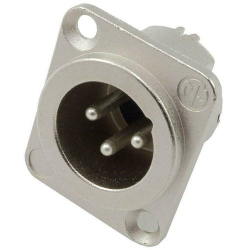 Xlr einbaustecker polig - xlr-einbaustecker, 3-polig